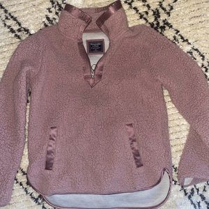 Abercrombie & Fitch fleece zip up.